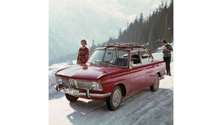 Sie retteten BMW Anfang der sechziger Jahre in finanzieller Hinsicht: die „neue Klasse“-Modelle 1500 bis 2000 tii. (BMW)