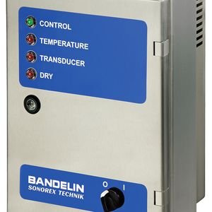 Der erste Ultraschallgenerator mit der Schuatzart IP 67 kann auch in feuchter Umgebung ohne Einschränkungen betrieben werden.