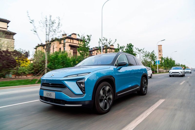 Die Spitzengeschwindigkeit beträgt 200 km/h. (Nio)