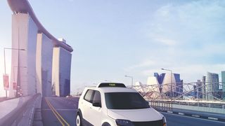 150 km elektrische Reichweite würden einem automatisiert fahrenden Taxi ausreichen, um den Anforderungen der Berylls-Studie zu Robotaxen in München zu genügen. (TU München)