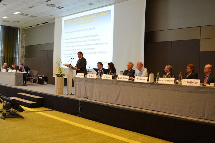 Der Vorstand des Opel-Händlerverbands. (Foto: Rehberg)