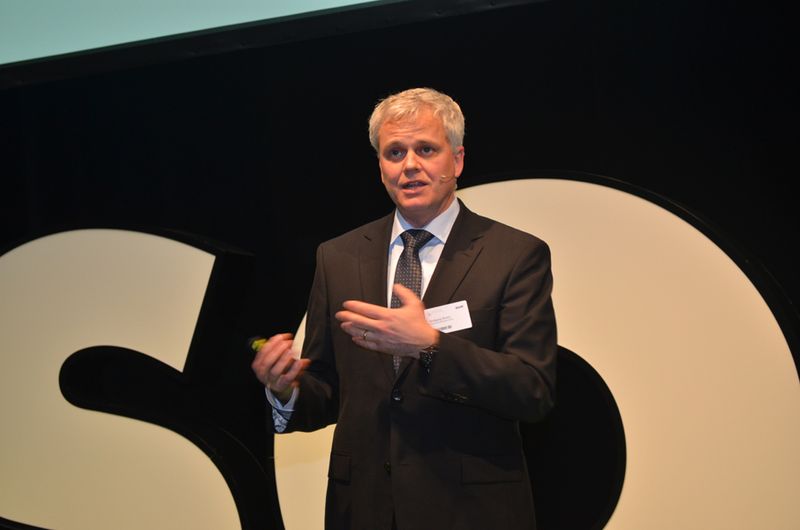 Microsoft-Manager Wolfgang Brehm beleuchtete die Chancen für Partner durch die Cloud. (IT-BUSINESS)