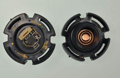 Bild 6: Kapazitiver Drucksensor im 3D-MID-Gehäuse (Bild: Hahn-Schickard)