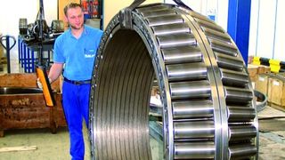 Bild 1: Nach Demontage und Reinigung des Lagers wird der Schaden begutachtet und eine ausführliche Analyse durchgeführt. (Archiv: Vogel Business Media)