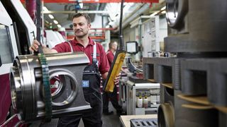 As announced, Rheinmetall has sold its large pistons business unit to a Swedish company. (Image:Rheinmetall)