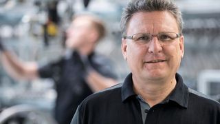 Frank Deiß, 54, verantwortet bei Mercedes-Benz den Bereich Powertrain Produktion – rund 28.000 Mitarbeiter arbeiten in diesem Bereich.  (Daimler)