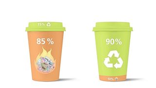 Monomaterial statt Materialmix: Heute werden Verpackungen zum Großteil als Müll verbrannt, da sie aus Verbundmaterialien bestehen. Fraunhofer-Forscher entwickeln nanometerdünne Barriere-Schichten für recyclingfähige Verpackungen aus Monomaterialien, um so die Recyclingquote zu erhöhen. Das Team von Fraunhofer IPM entwickelt dazu ein Verfahren, das die Qualität der Schichten während der Produktion prüft. (Bild: Fraunhofer IPM)