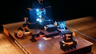 Optische Pinzette aus Lego-Steinen (Uni Osnabrück/AGImlau)