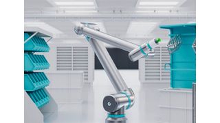 So sehen die Robotiksysteme von Robco aus München unter anderem aus. Sie finden sich bereits ein einigen namhaften Unternehmen. Jetzt kann sich das junge Unternehmen außerdem über eine saftige Finanzspritze in 3-stelliger Millionen-Dollar-Höhe freuen ... (Bild: Robco)