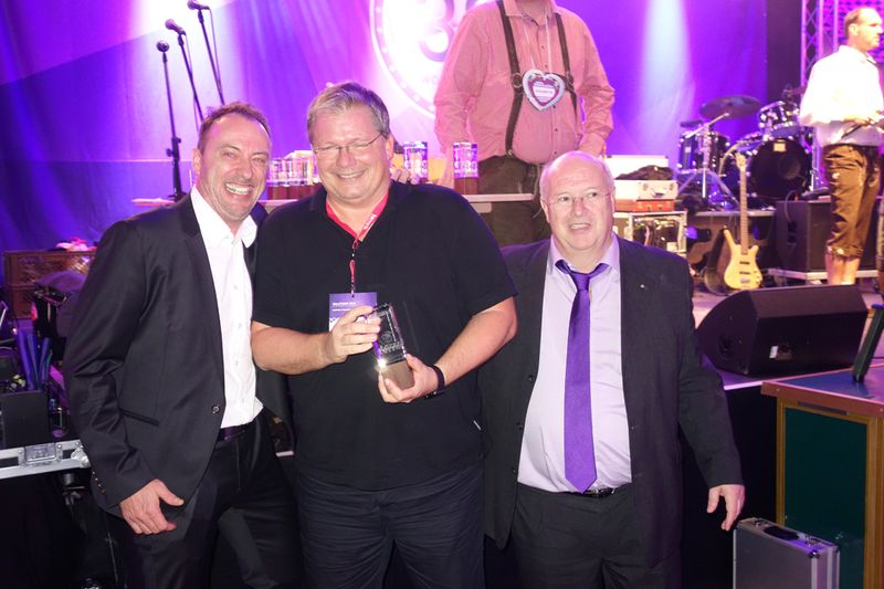 Lutz Hausmann, Securepoint, freute sich über die Auszeichnung. (Bild: IT-BUSINESS)