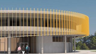 So soll das architektonisch moderne Kommunikationszentrum von Mayr einmal aussehen. Das Unternehmen will das Gebäude zum Zentrum für Kommunikation, Kundenbetreuung, Aus- und Weiterbildung machen (Bild: Mayr)