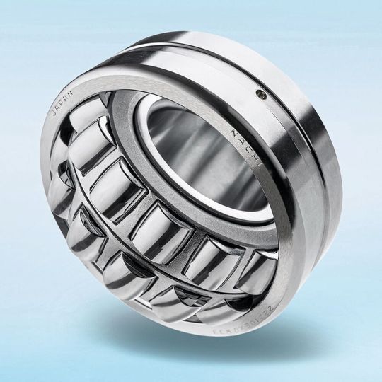 Robuste, hoch tragfähige und im Winkel einstellbare Pendelrollenlager des japanischen Herstellers Nachi sind ab sofort beim Handelshaus Findling in Karlsruhe ab Lager verfügbar.(Bild:  Findling)