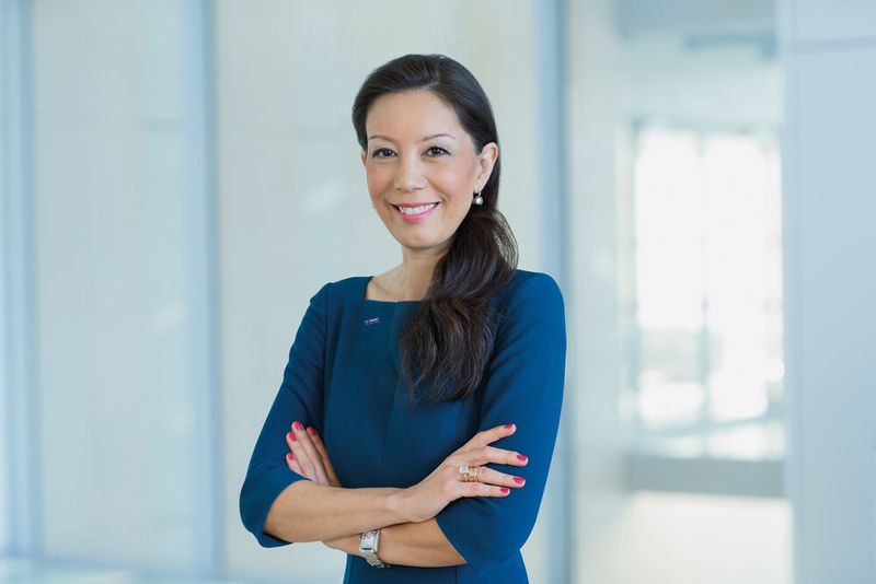 Saori Dubourg gehört zu den drei Vorstandsmitgliedern, deren Bestellung nun verlängert wurde. (BASF)