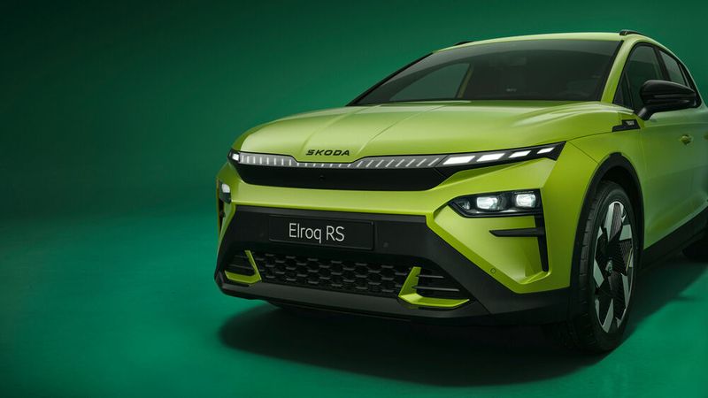 Der Elroq soll den Absatz von Skoda befeuern. Dazu beitragen soll auch eine RS-Variante.(Bild:  Skoda)