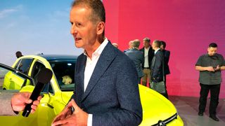 „Golf können wir“, meint Volkswagen-Chef Herbert Diess. (Bild: Seyerlein/»kfz-betrieb«)