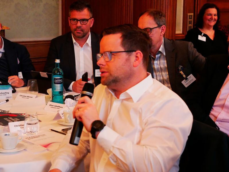 Zum ersten Mal mit dabei: Christian Milde (Kaspersky) (Vogel IT-Akademie)