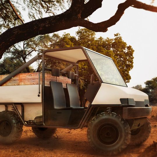 Mit dem Projekt „aCar“ der Technischen Universität München (TUM) soll Elektromobilität auch für die ländliche Bevölkerung in armen Regionen mit schlechter Infrastruktur nutzbar werden.(Bild:  TUM - Lehrstuhl fuer Industrial Design)