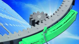 Das Position-Coding-System PCI leistet eine berührungslose Drehwinkelerfassung an Großwälzlager für den Einsatz in erneuerbaren Energiequellen, aber auch bei Schiffs- und Hafentechnik sowie im Nutz- und Spezialfahrzeugebau (Archiv: Vogel Business Media)