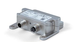 For the 6-axis IMU SMX.igs-a, STW has developed a new, compact die-cast zinc housing with two M12 connections. (Image:STW)