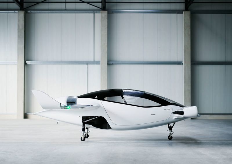 Lilium plant mit der Produktion und dem Betrieb des Flugtaxis einen On-Demand-Flugtaxi-Service. Auf Knopfdruck sollen die Passagiere mit der Lilium-App den nächstgelegenen Landeplatz finden und so ihre Reise einfach planen können. (Lilium)