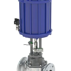 Sisto-Membranventil mit gekammerter und spiralabgestützer TFM-Membran(Bild:  KSB)