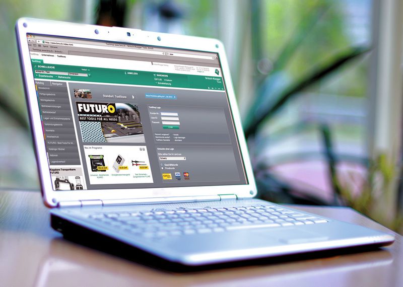 Vom Katalog aus Papier zum Online-Tool-Shop. Brütsch/Rüegger hat heute 130 000 Werkzeuge im Angebot. (Brütsch/Rüegger)