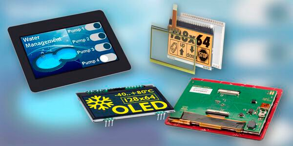 LC-Display und OLED als Schnittstelle zwischen Mensch und Maschine