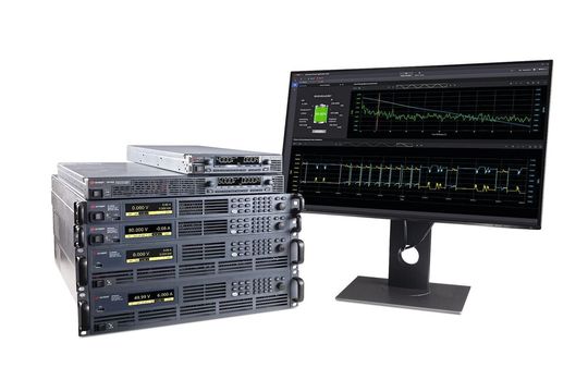 Eine Leistungsdichte von 6 kW bieten die drei Produktserien der ATE Supplies von Keysight. (Bild:  Keysight Technologies)
