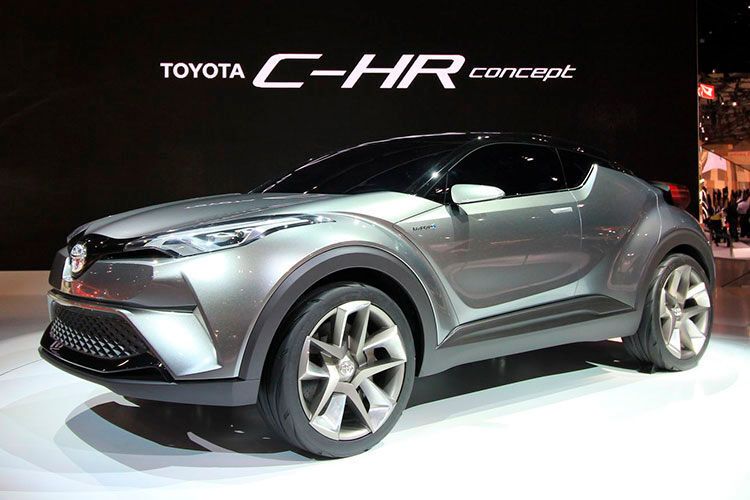 Ein Mini-SUV von Toyota soll schon bald in Serie gehen. Wie schon in Frankfurt gibt das C-HR Concept einen Ausblick darauf. (Foto: press-inform)