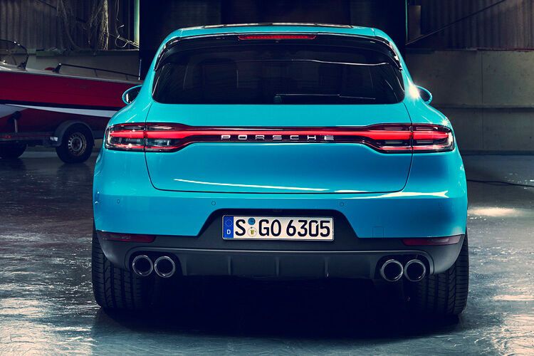 Porsche überarbeitet den Macan, was vor allem am Heck zu erkennen ist. (Porsche)