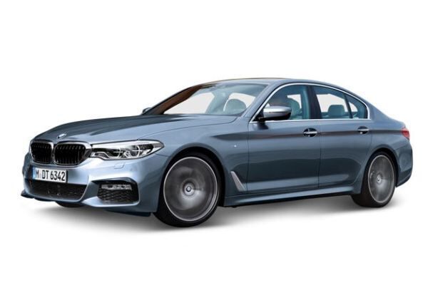 BMW 5 Series Sedan BMW 5er Limousine – Red Dot Award 2017: Der Personenkraftwagen von  BMW, München, ist gekennzeichnet durch dynamische Proportionen, präzise Konturen und straffe Flächen, die das puristische, athletische Erscheinungsbild der BMW-5er-Limousine prägen. Die Sickelinie fasst die hinteren Fenster in einer schwungvollen Bewegung ein. Das Interieur kombiniert eine fahrerorientierte Gestaltung mit einem hochwertigen Ambiente. Das Infotainmentsystem kann per iDrive-Controller, Sprach-, Touch- oder Gestensteuerung bedient werden. (BMW AG / Daniel Kraus)