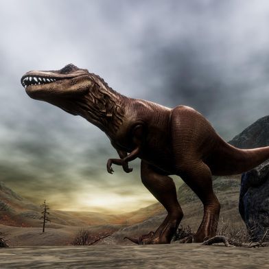 Vor rund 66 Millionen Jahren führte ein gewaltiger Asteroideneinschlag auf der Halbinsel Yucatán zu einer globalen Katastrophe, in deren Folge die Dinosaurier und viele weitere Arten ausstarben. (Symbolbild) (Bild: © Sasa Kadrijevic – stock.adobe.com)