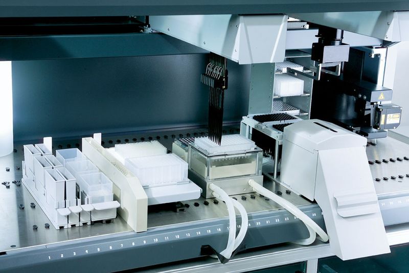 Abb.1: Um bessere Lösungen zur Kontrolle von Pflanzenkrankheiten zu finden, wurde eine Hochdurchsatz-Technologie für die Isolation pflanzlicher DNA etabliert. (Archiv: Vogel Business Media)