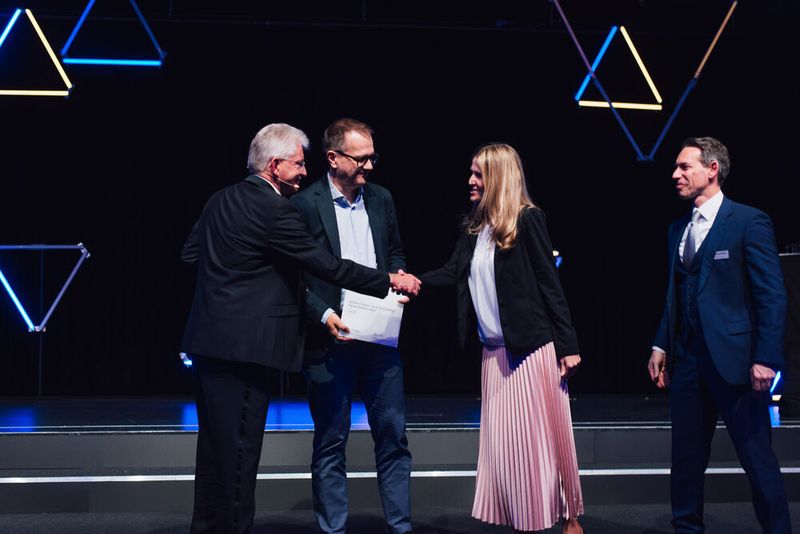 Night of the Champions: Diamond Club Member Platz 2 DACH ist Wolters Kluwer Tax & Accounting Deutschland.  (Bild: Docuware)