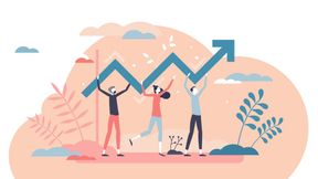 Wenn Führungkräfte ihre fleißigen, jedoch unauffälligen Mitarbeiter richtig fordern sowie ihre Leistungsträger an die richtige Stelle setzen, können sie eine Aufwärtsspirale fürs gesamte Unternehmen in Gang setzen.  (Bild: © VectorMine - stock.adobe.com)