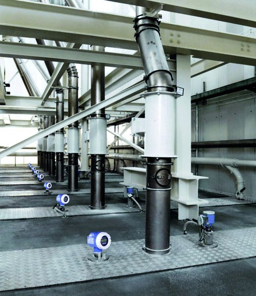 Fig. 3: Level measuring task in a sugar storage silo using the Levelflex M (Archiv: Vogel Business Media)