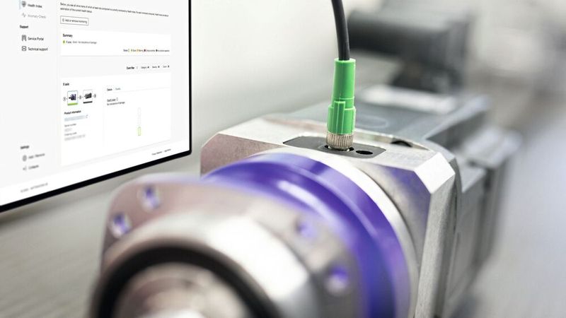 Das smarte Analysetool Health Index von Wittenstein Alpha bietet die Möglichkeit, kritische Betriebszustände und die Wahrscheinlichkeit unkontrollierter Stillstände zu reduzieren. (Bild:  Wittenstein SE)