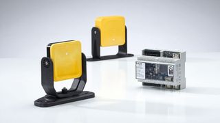 Leuze has developed the safe 3D radar system LBK for monitoring hazardous areas in harsh industrial environments. It detects the bodies of people, thereby monitoring the protected area for access and presence. (Image:Leuze)