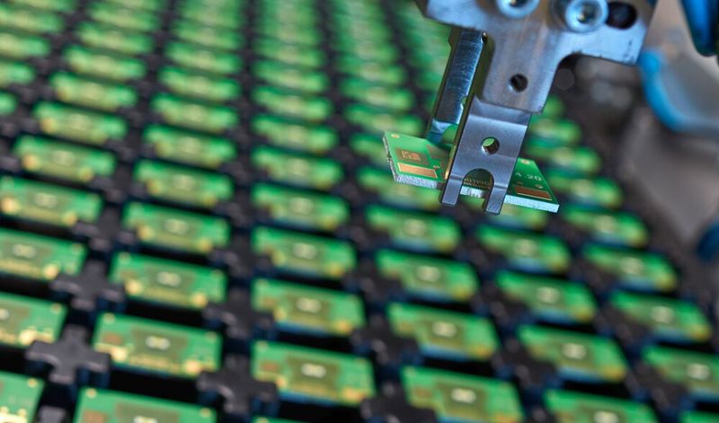 Gedruckte Leiterplatten. (Bild: ZKW)