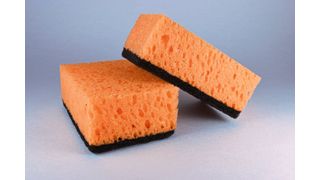 Gebrauchte Spülschwämme beherbergen Bakterien, aber auch andere Mikroorganismen wie Viren oder Amöben (Symbolbild). (Bild: gemeinfrei, Artem Makarov)