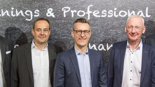 Die Geschäftsleitung von Ingram Micro Deutschland (v. l.): Eric Rositzki, Wolfgang Jung, Alexander Maier, Klaus Donath und Rupert Hierl  (Ingram Micro)