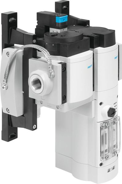 Das Energieeffizienz-Modul MSE6-E2M reduziert intelligent Energie in Druckluftsystemen. (Festo)