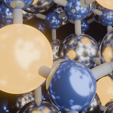 Conceptual illustration of polar wurtzite niobium aluminum nitride (NbAlN), a transition-metal-containing nitride semiconductor that preserves the crystal structure and polarity of GaN. (Source: Associate Professor Atsushi Kobayashi from Tokyo University of Science, Japan)