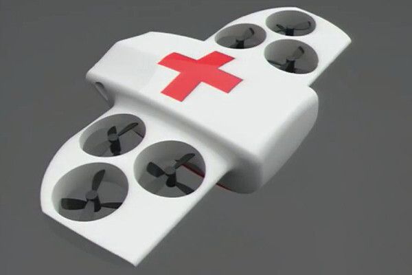 Basis des Matternet sind elekrtisch angetriebene, autonome Multikopter, die senkrecht starten und landen, mit einer Geschwindigkeit von 40 km/h fliegen und ist für eine Flughöhe von rund 120  m optimiert sind (Archiv: Vogel Business Media)