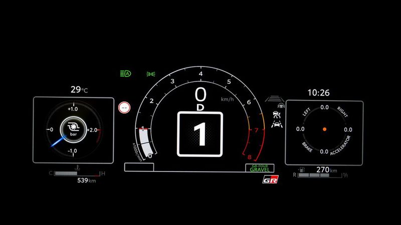 Das Zentralinstrument setzt auf schnell erkennbare Anzeigen ohne Schnickschnack. (Bild: Jayson Fong)