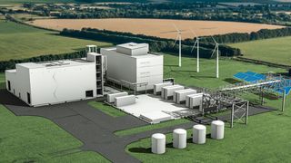 Die Prototypanlage für Batterierecycling in Schwarzheide wird mit innovativer Technologie Lithium, Nickel, Kobalt und Mangan aus ausgedienten Lithium-Ionen-Batterien und Produktionsabfällen gewinnen. (Bild: BASF)