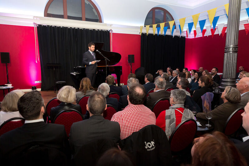 Lars Ch. Weber spricht über Digitalisierung und Anforderungen der Jungen Wirtschaft. (Bild: Lars Weber GmbH)
