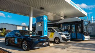 Wasserstoff-Tankstelle von H2 Mobility. (Bild: H2 Mobility)