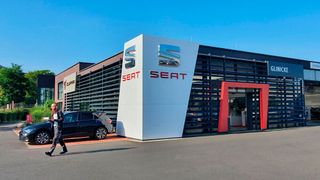 70 Werkstattdurchgänge gibt es täglich im Baunataler Autohaus Glinicke, das einen Vertriebsvertrag für Seat und Cupra hat. (Bild: Mauritz/»kfz-betrieb«)