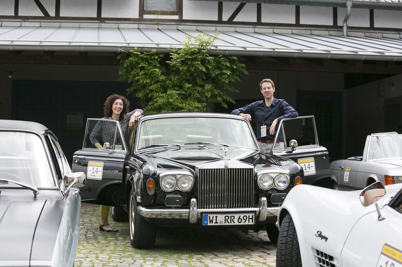Das Ehepaar Lennertz von EquityGate Advisors GmbH schnappte sich den Rolls Royce. (Archiv: Vogel Business Media)